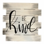 Sign - be kind white background